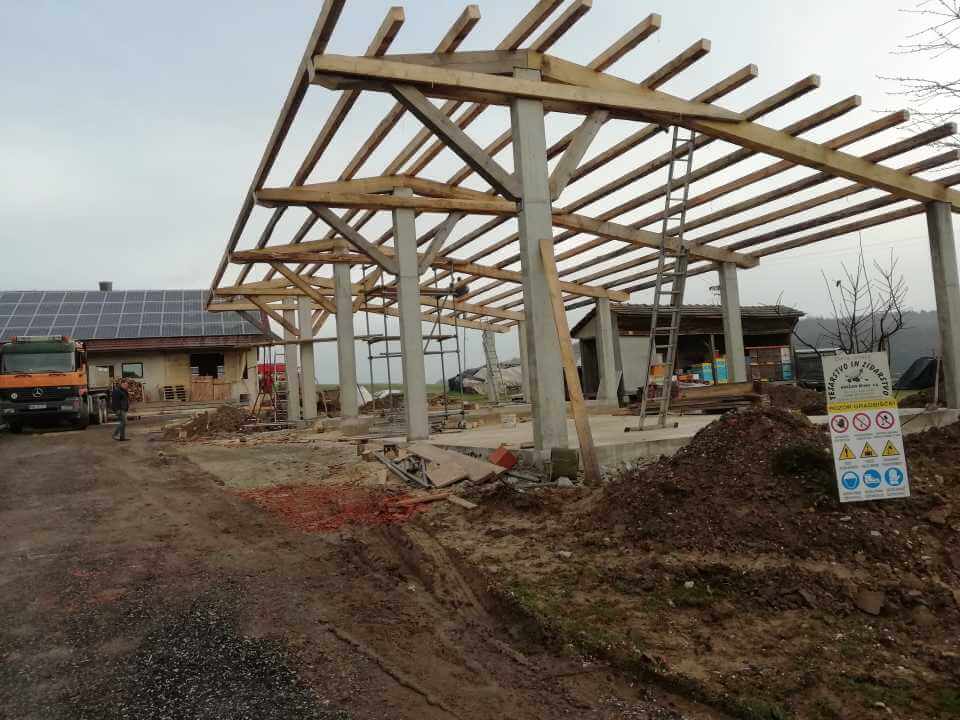 Krovstvo in izdelava strehe Križan